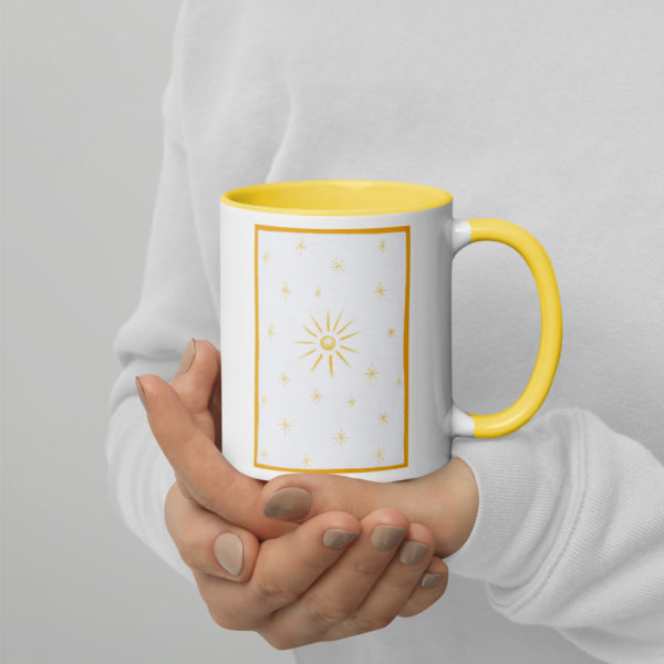 sun artistic mug
